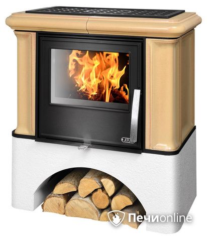 Печь-камин ABX Ikaria K, капучино в Казани